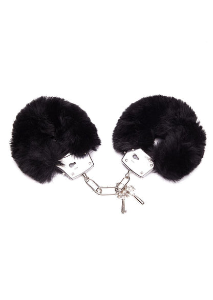 LacyNighty™ Plush Faux Fur Handcuffs