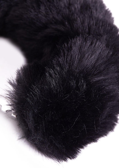 LacyNighty™ Plush Faux Fur Handcuffs