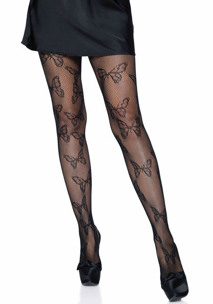 LacyNighty™ Butterfly Net Tights