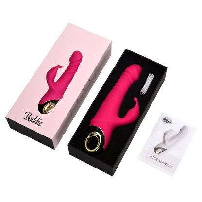 Baddie Power Thrust Rabbit Vibrator