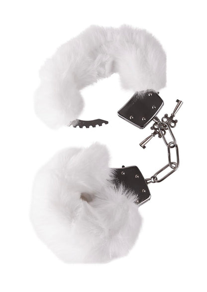 LacyNighty™ Plush Faux Fur Handcuffs