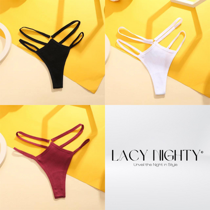 LacyNighty™ Lustful Lines Thong