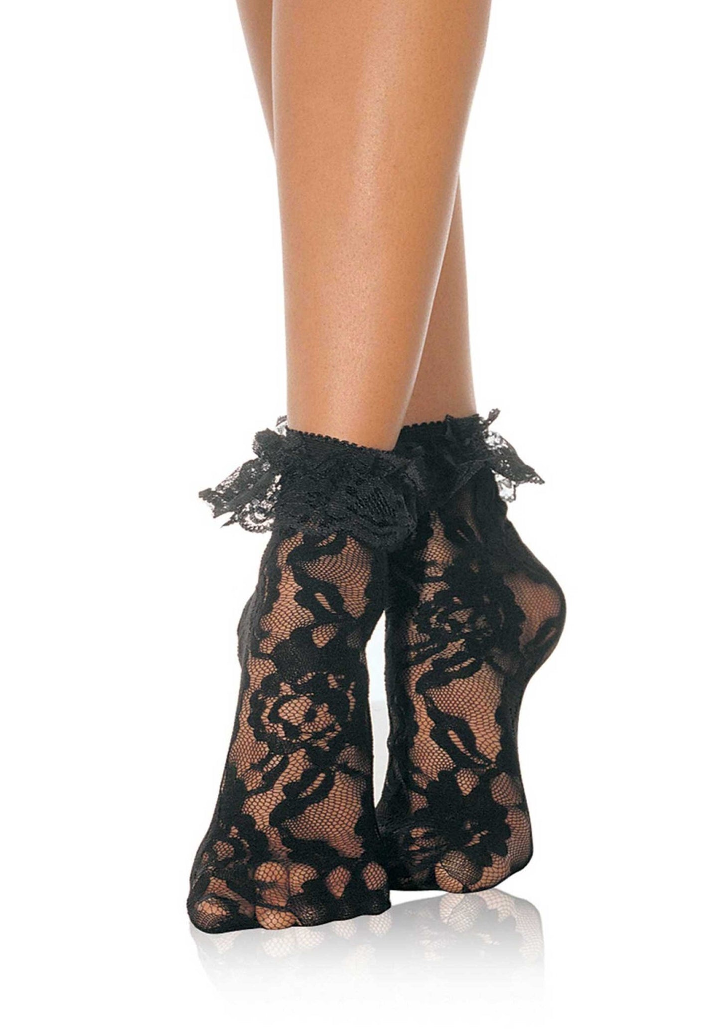 LacyNighty™ Lace Socks with Ruffle