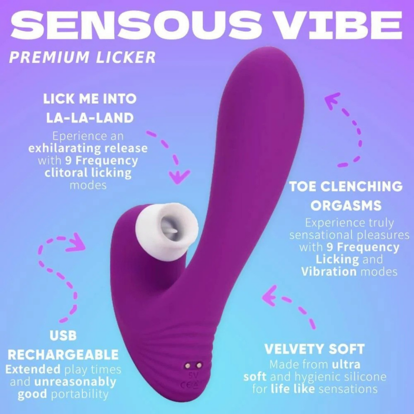 The Sensous Vibe Premium Licker