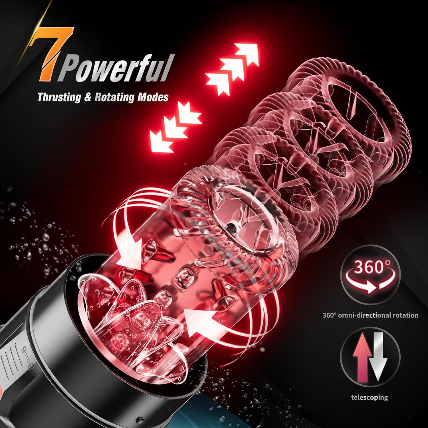 🔥 SUPTRUCK™ Titan Surge Male Masturbator 🔥 Automatic Men Toys LCD Pumps & Enlargers CertifiCure Store