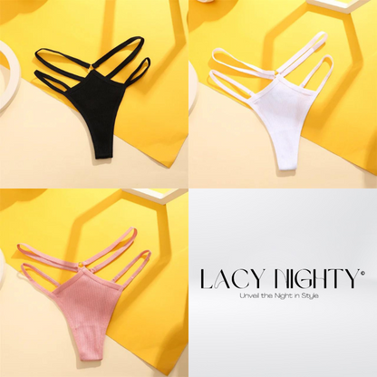 LacyNighty™ Lustful Lines Thong