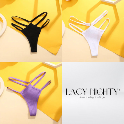 LacyNighty™ Lustful Lines Thong