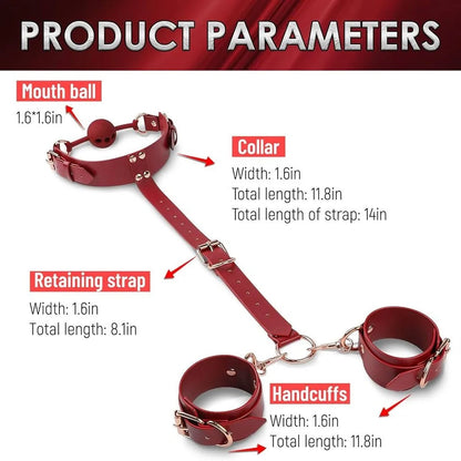 💥 2025 Limited 70% OFF 🔥 DOMME Play Set Hemiras Accessories