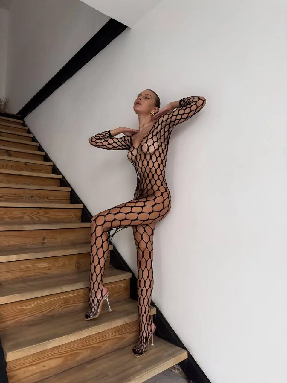 LacyNighty™ Elara Bodystocking