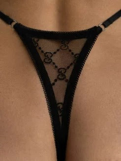 LacyNighty™ Midnight Desire Thong