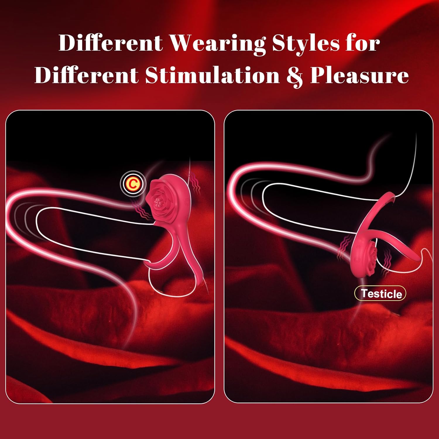 💥 2025 Limited 70% OFF 💦 ROSELINK Suptruck Kiwinet® 3 in 1 Dual Ring Rose Vibrator Hemiras
