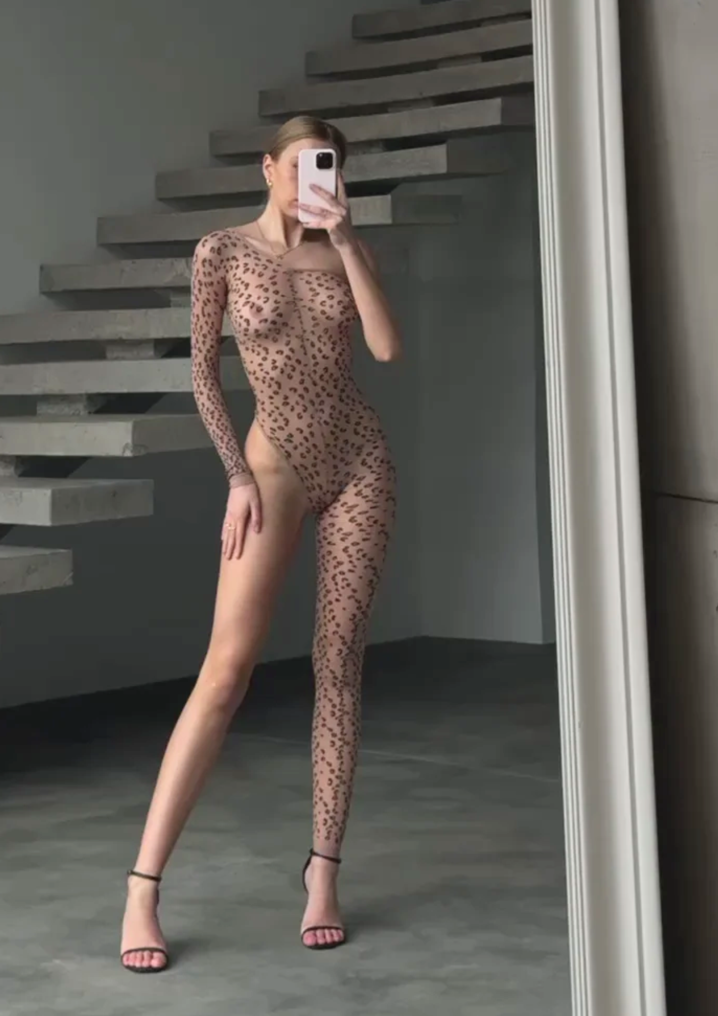 LacyNighty™ Feline Bodystocking