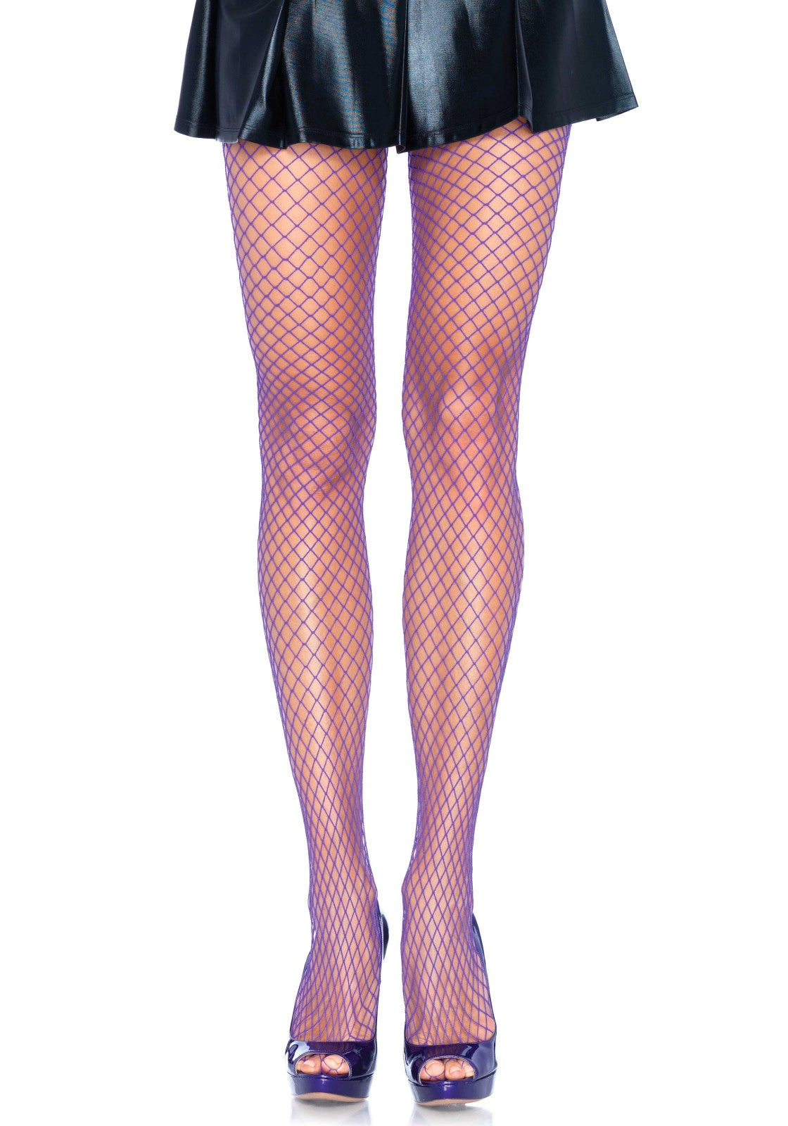 LacyNighty™ Elastane Industrial Fishnet Pantyhose