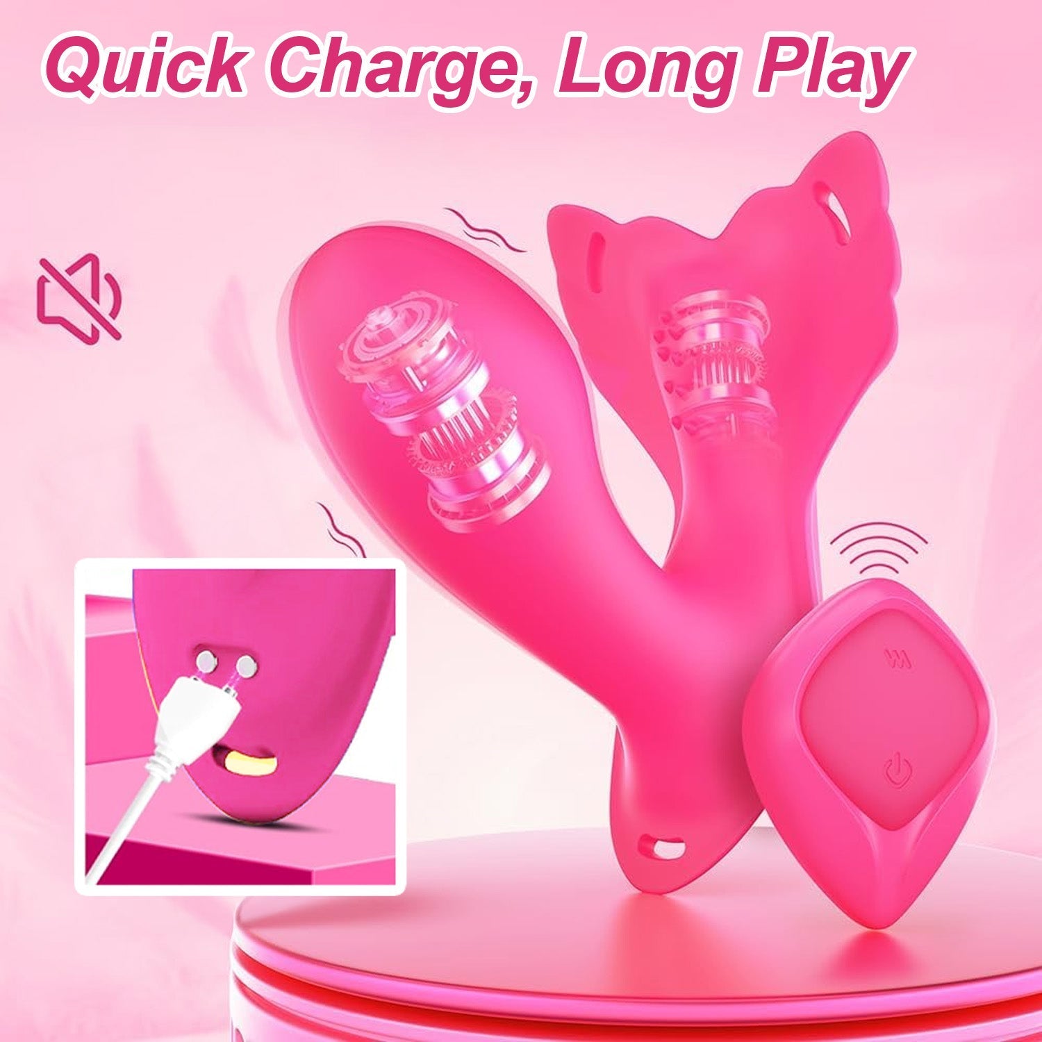 💥 2025 Limited 💦 VibraHug Suptruck™ Wearable Vibrator X9 📱 Pulse Panty Global Control & 9 Modes Hemiras