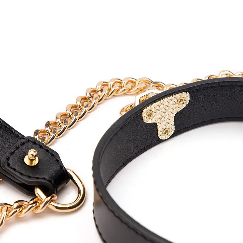 LacyNighty™ Leather Collar