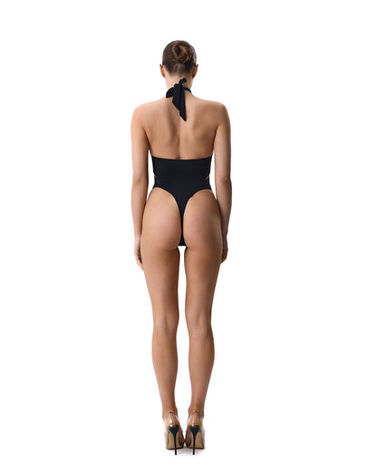 LacyNighty™ Body Mesh Black