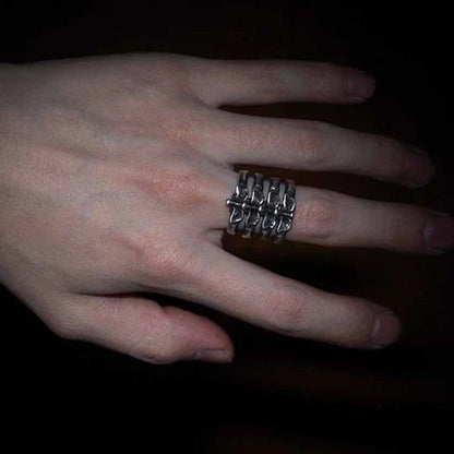 MEN'S BACKBONE RING