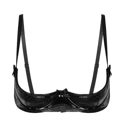 LacyNighty™ Frequency Wetlook Bra