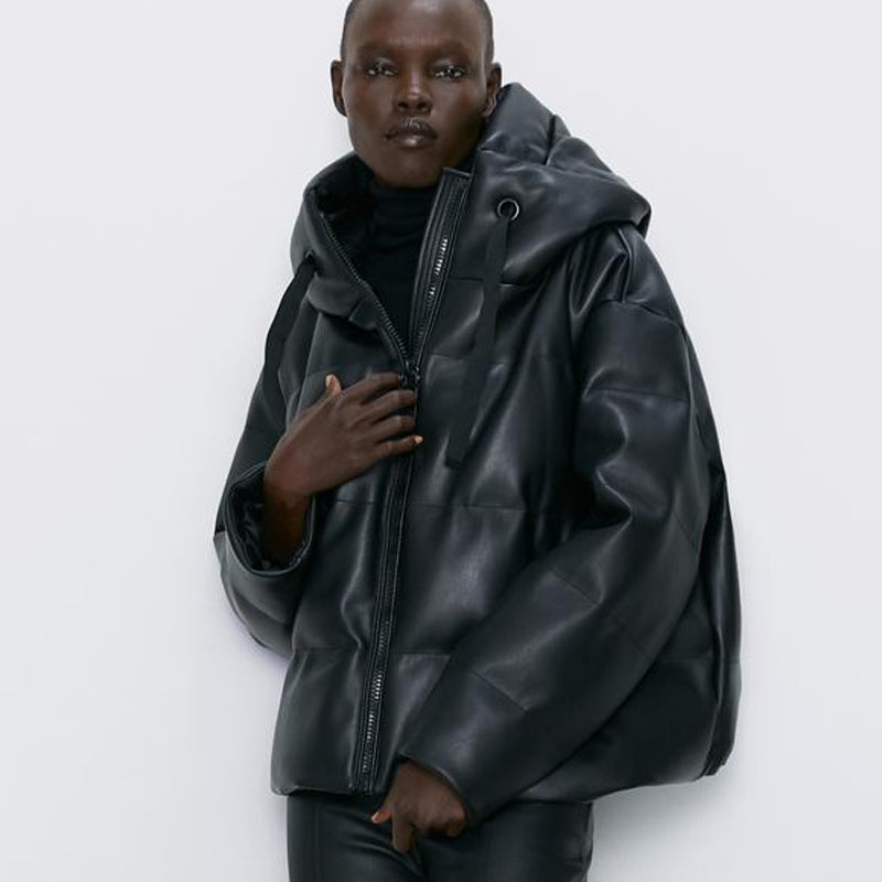 Leather Parka