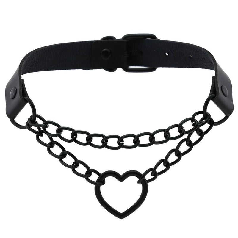 LacyNighty™ Black Heart Collar