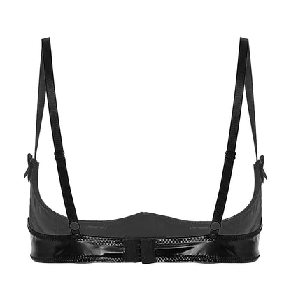 LacyNighty™ Frequency Wetlook Bra