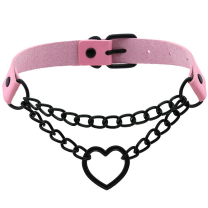 LacyNighty™ Black Heart Collar