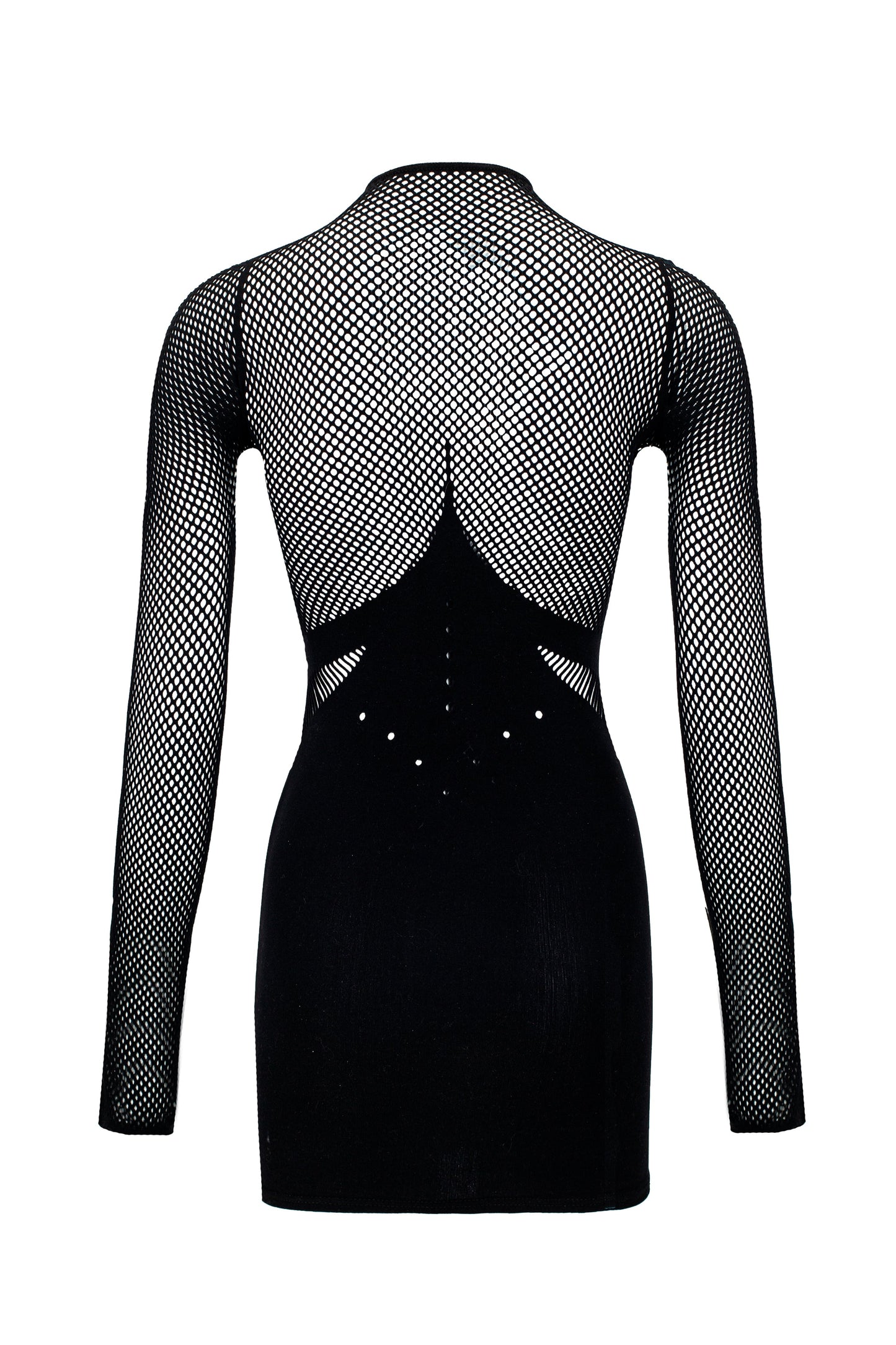 LacyNighty™ Dress Mesh Black