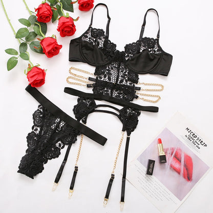 All Hype, No Heart Lingerie Set