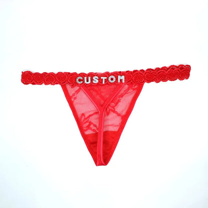 LacyNighty™ Customize Thong