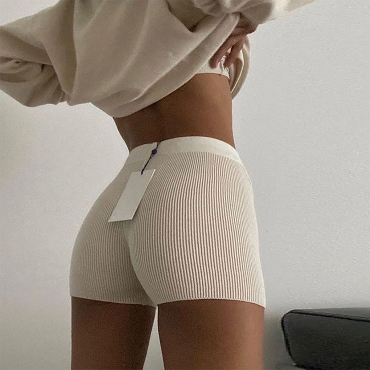 Elle Ribbed Shorts