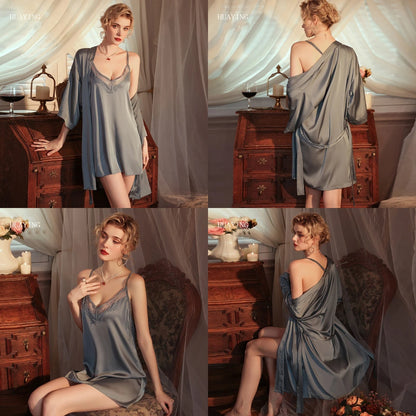 LacyNighty™ Ice Silk Set