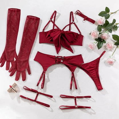 LaycyNighty™ Elena Bowknot set