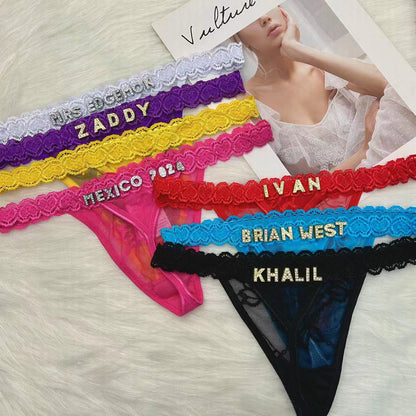 LacyNighty™ Customize Thong