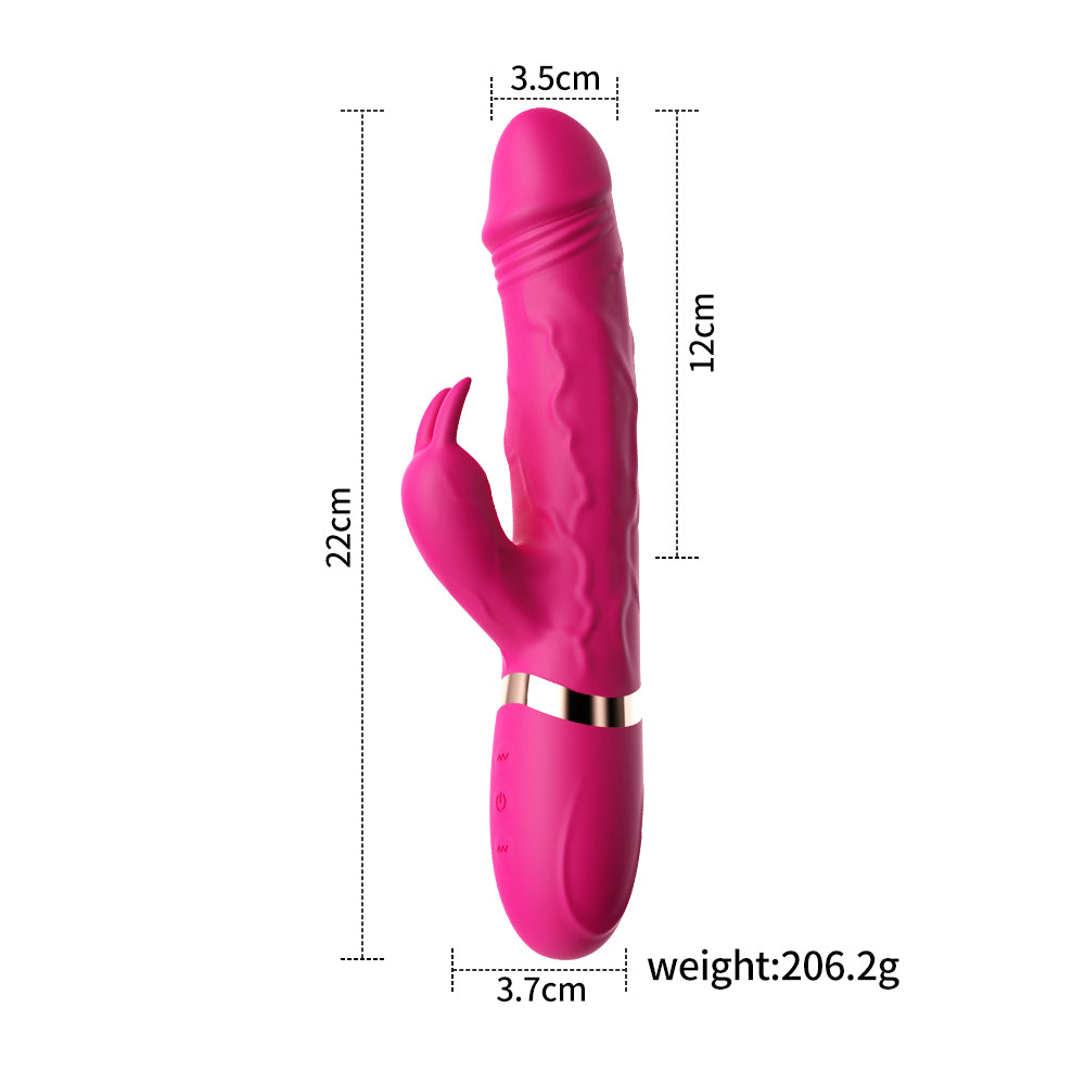 LacyNighty™ Hot Pink Vibratior