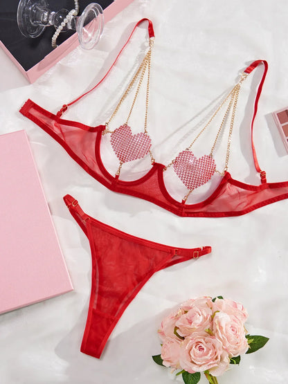 Destroy My Heart Lingerie Set