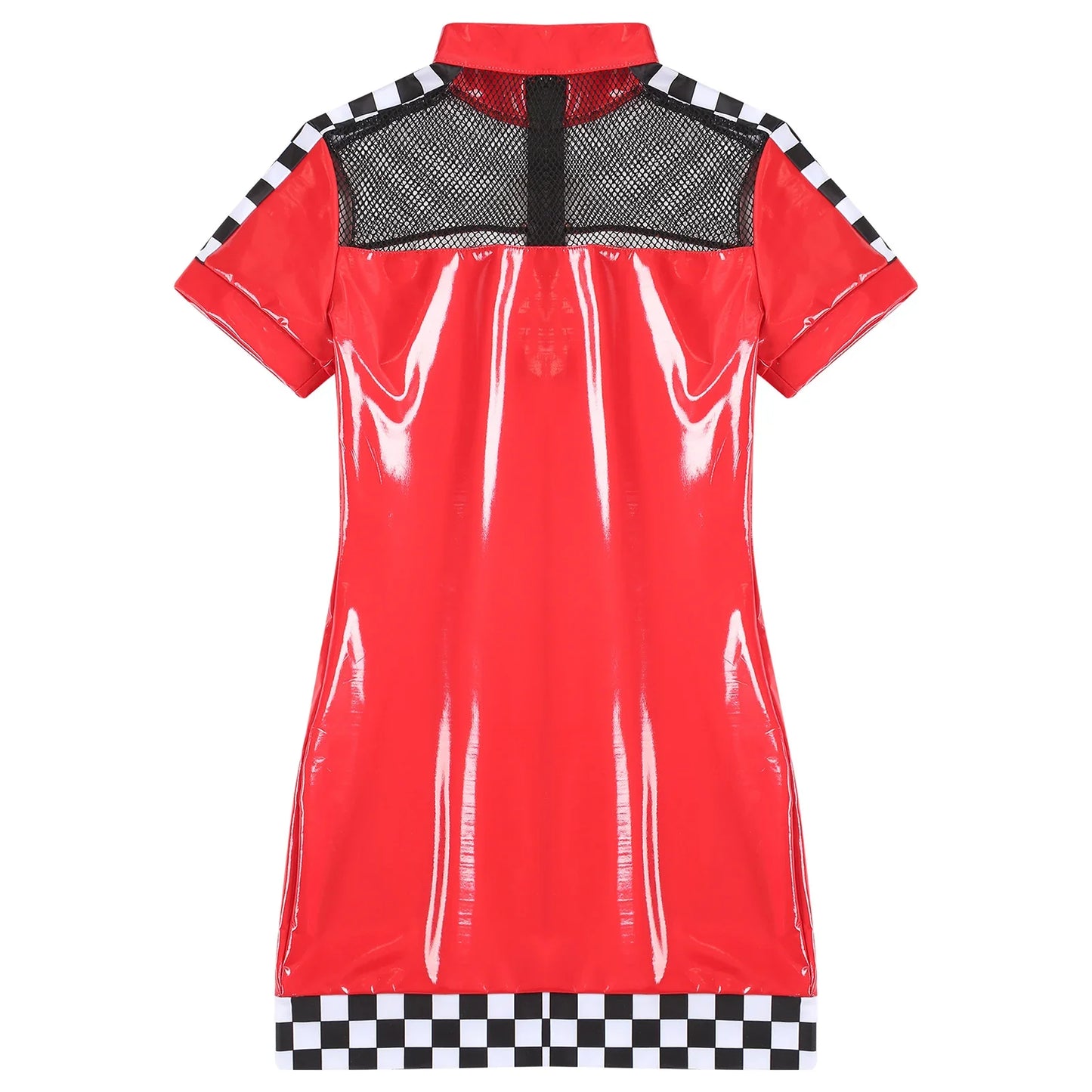 Latex Racer Driver Dress