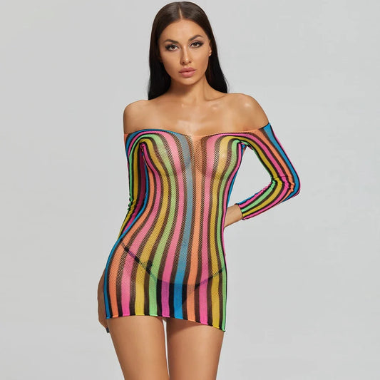 Chroma Tease Dress