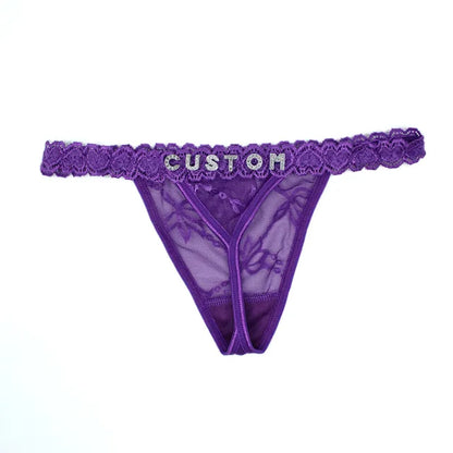 LacyNighty™ Customize Thong