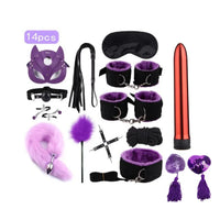 Nylon 14pcs purple