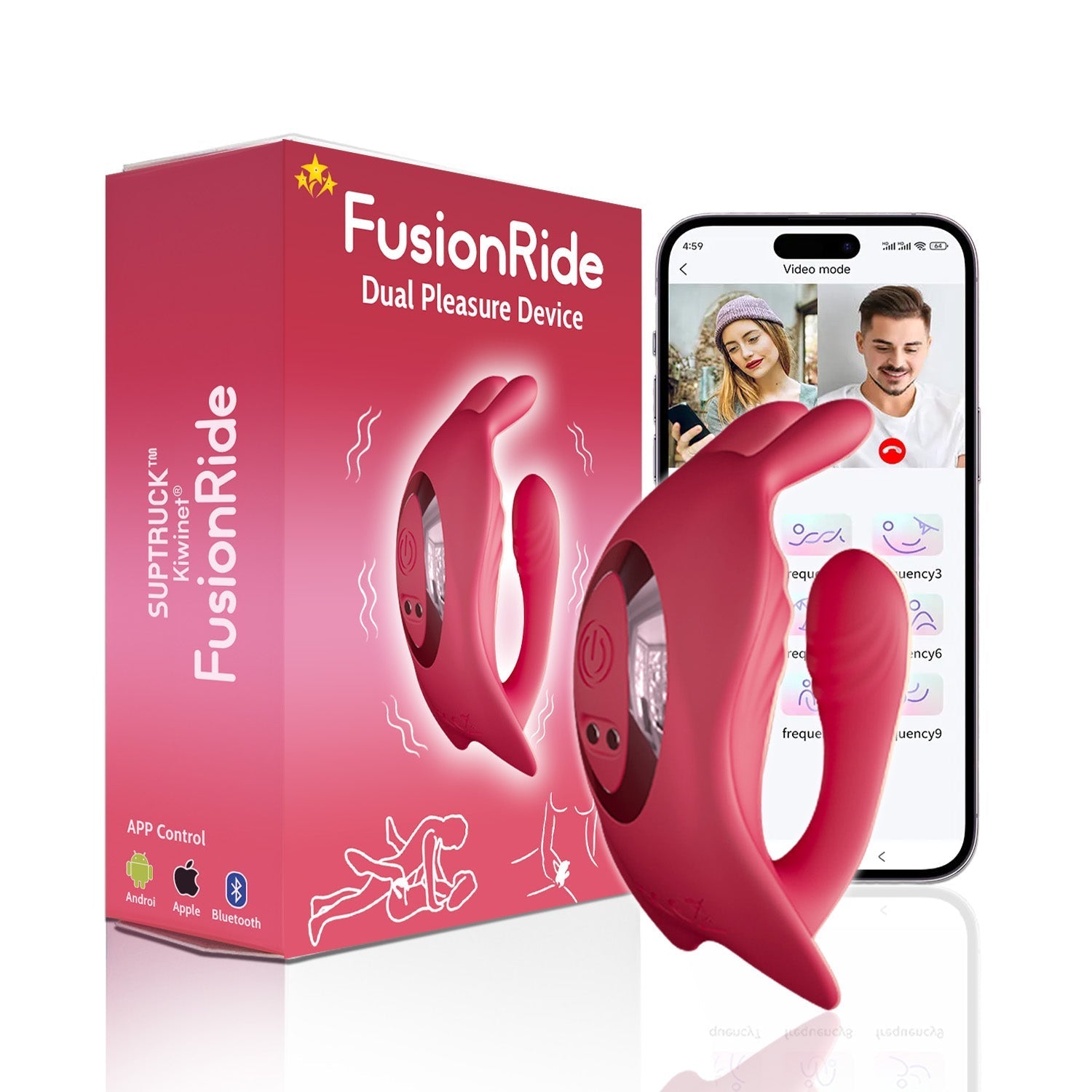 💥 2025 Limited 70% ️OFF 💦 FusionRide Suptruck Kiwinet® VibraCore X10 📱 Global Control & 10 Modes Hemiras