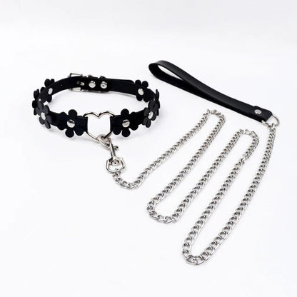 LacyNighty™ Collar & Leash Set