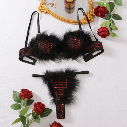 Classic Noir Elegance Lingerie