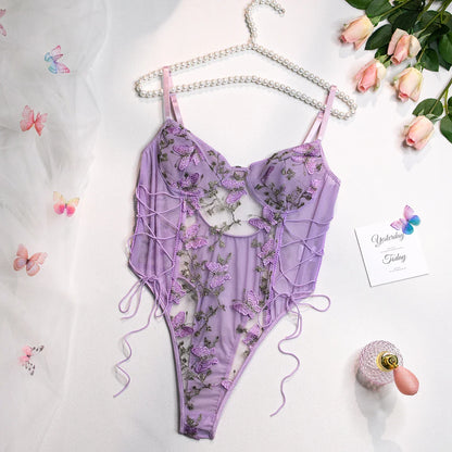 LacyNighty™ Butterfly Embrace Lace Set