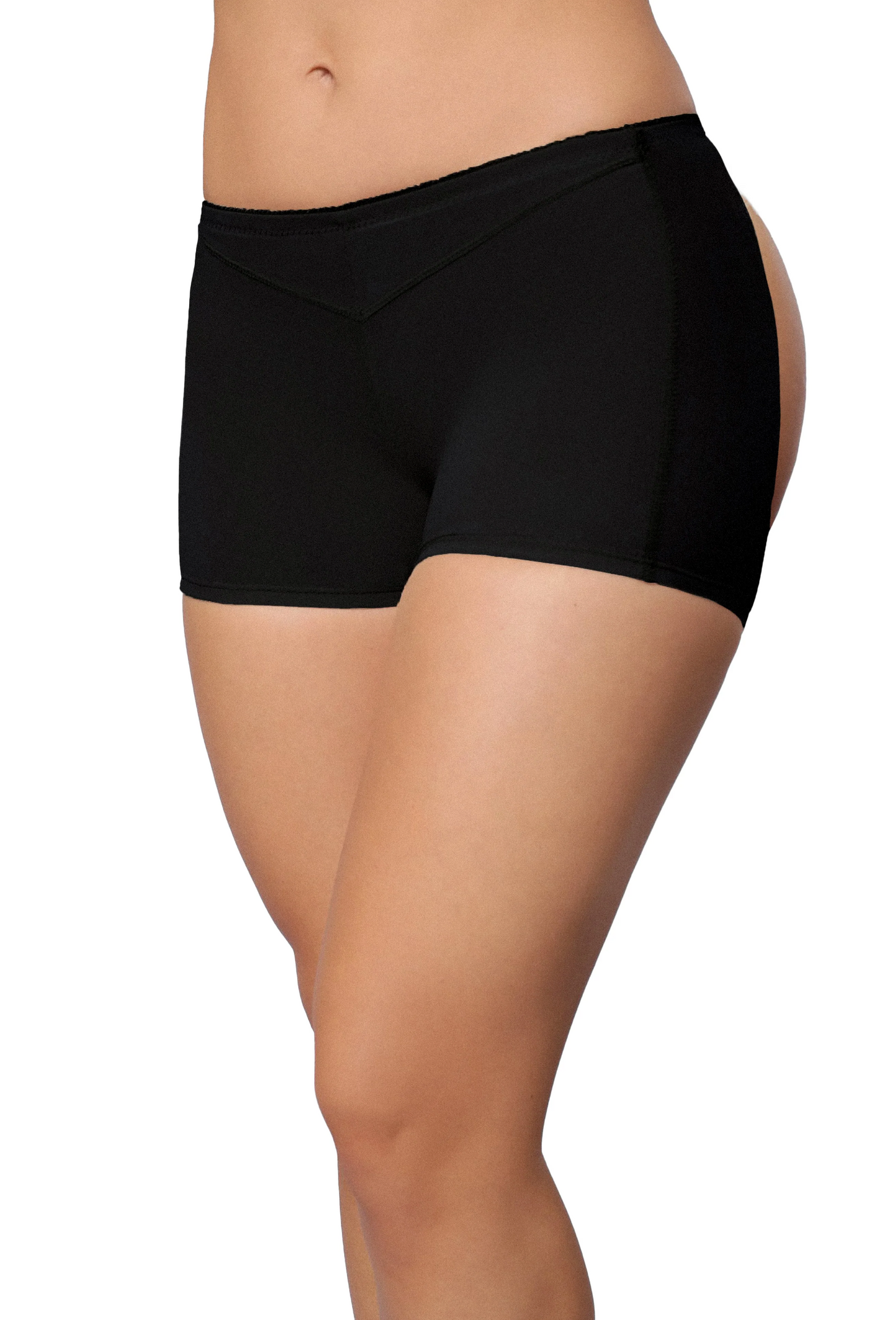 Butt Lifter Boy Short - Black