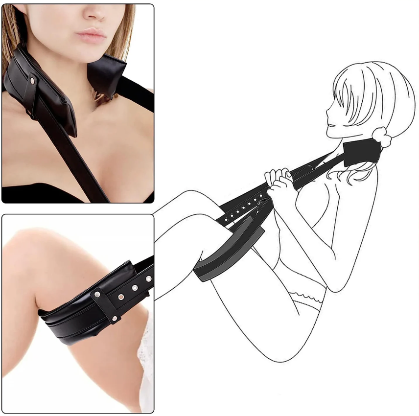 LacyNighty™ Padded Neck to Wrist and Thighs Straps