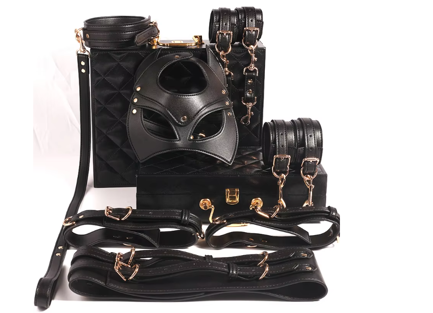 LacyNighty™ 12-Piece Black Fantasy Set