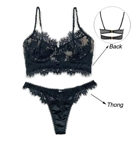 Free Falling Bra Set