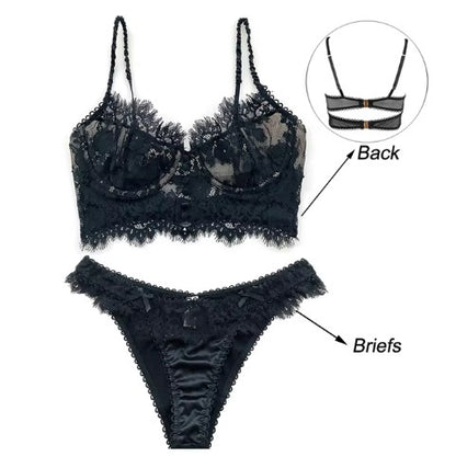 Free Falling Bra Set