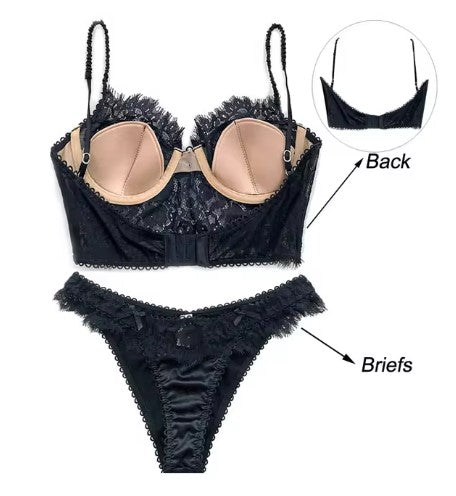 Free Falling Bra Set