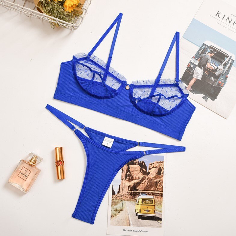 Broken Connection Bra Set